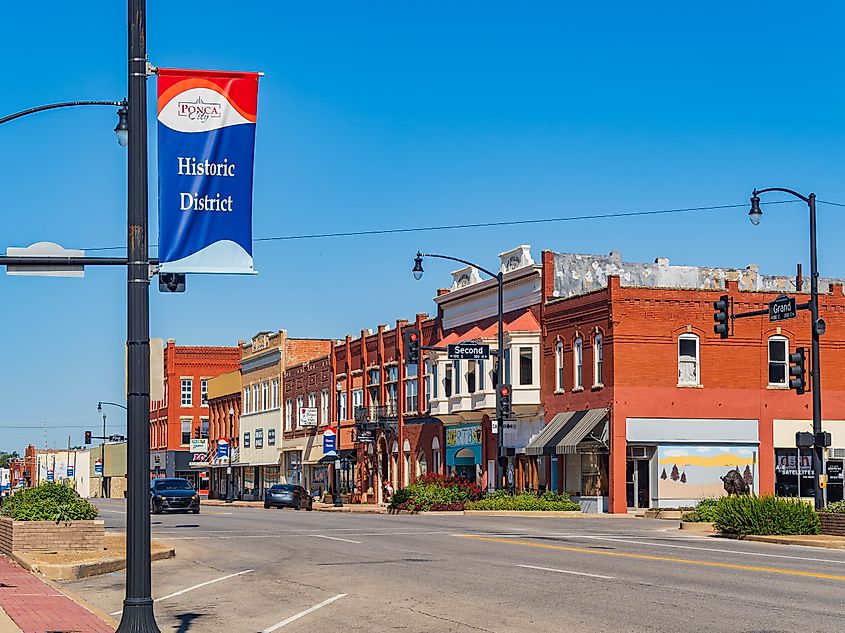 Ponca City, Oklahoma. Editorial Photo Credit: Kit Leong via Shutterstock.