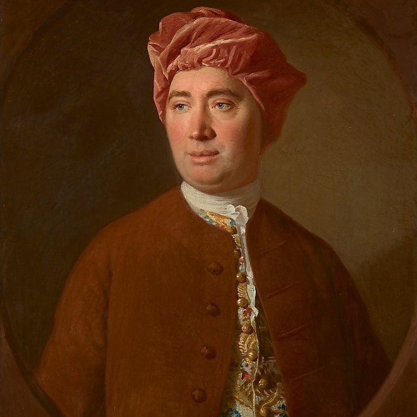 Painting of David Hume