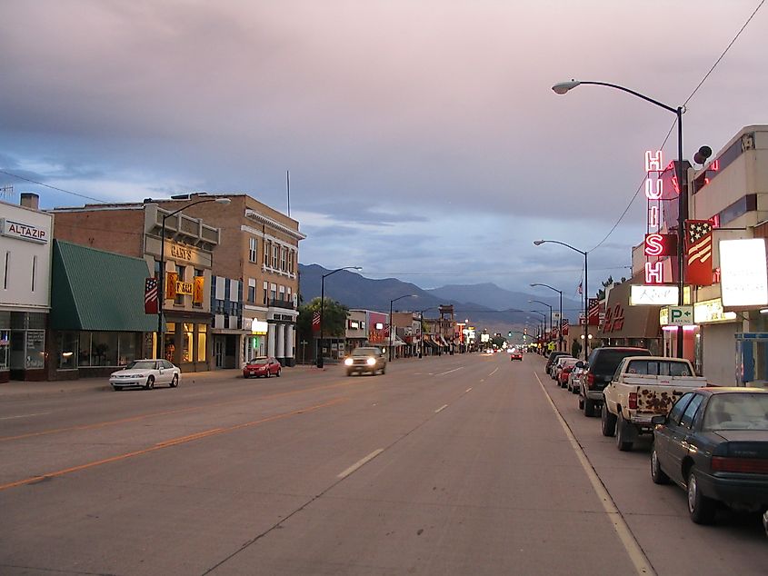 Downtown Richfield, Utah.