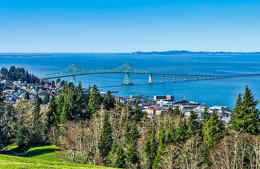 The Astoria-Megler Bridge, Oregon