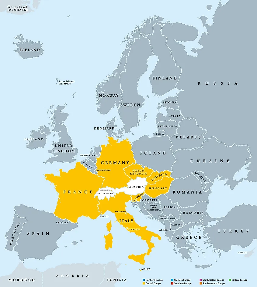 Liechtenstein map