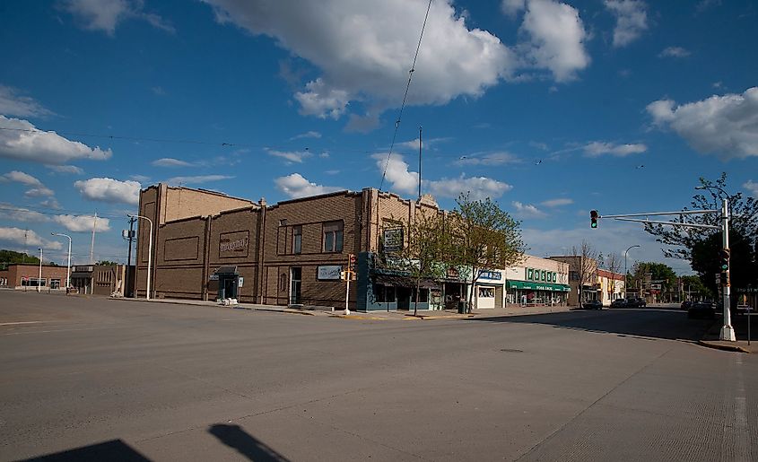 A scene from Valley City, North Dakota