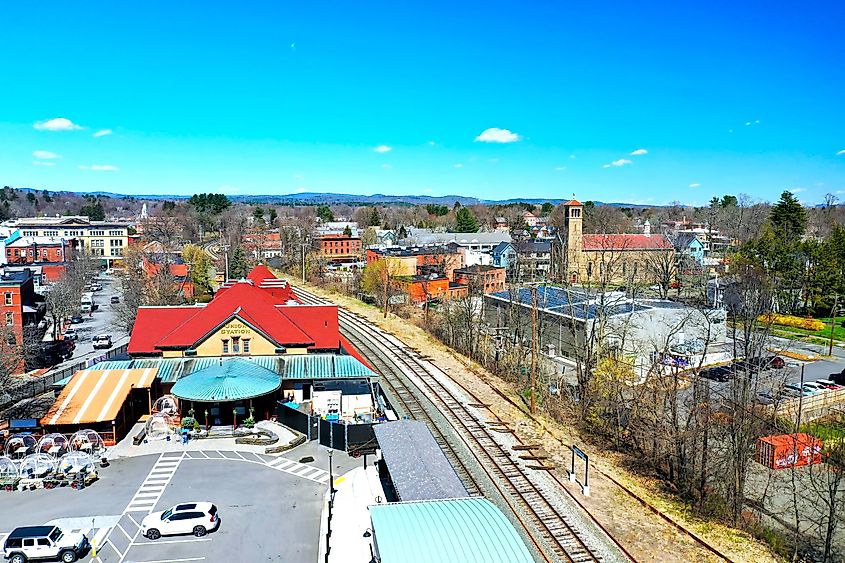 The charming town of Northampton, Massachusetts.
