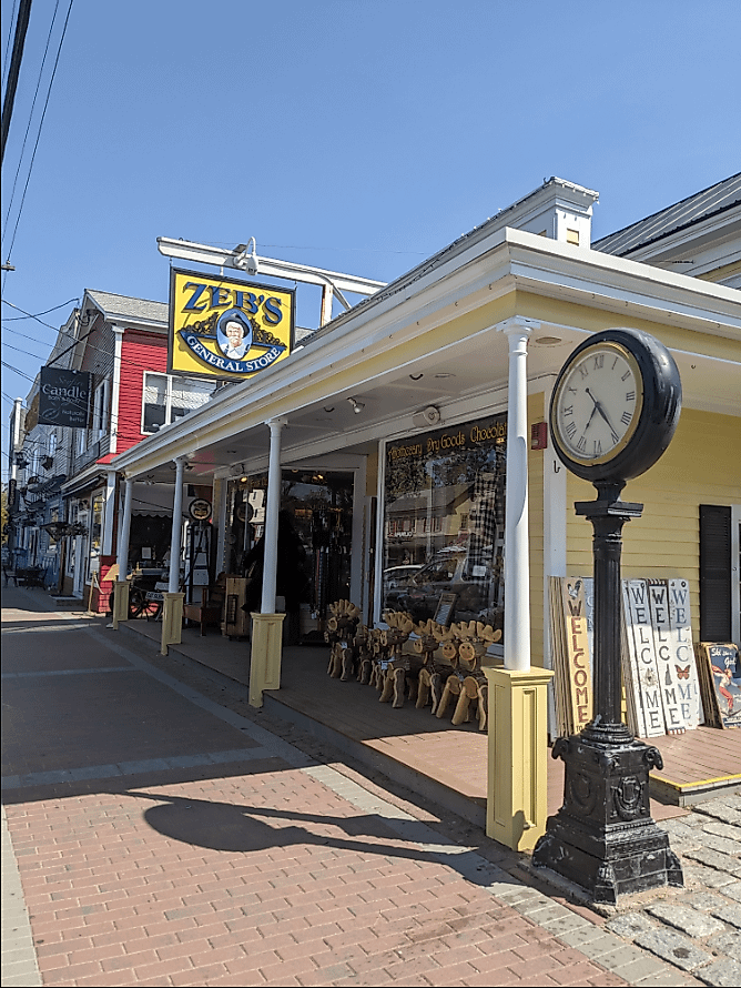 Zeb's General Store in North Conway, New Hampshire.