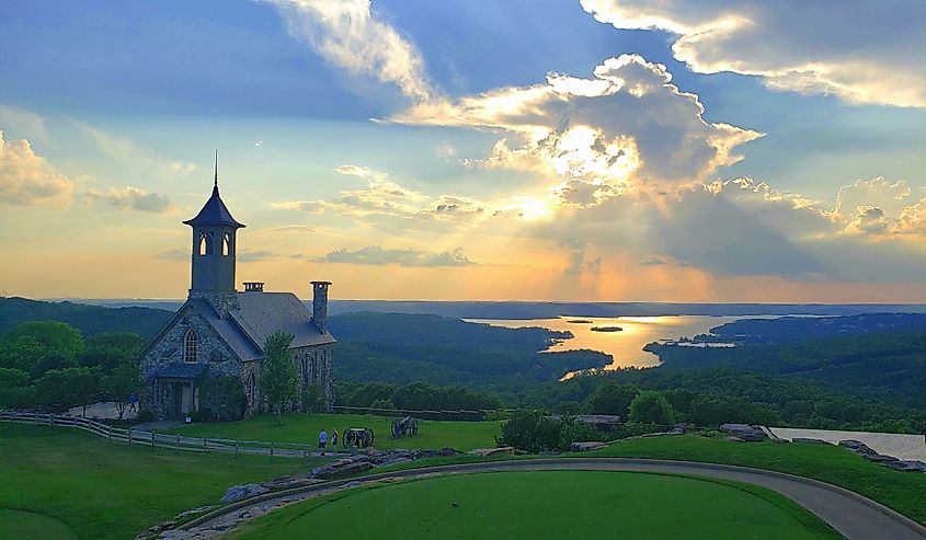 Chapel of the Ozarks in Missouri. 