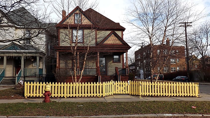 Avery Street, Woodbridge Historical District, Detroit, MI