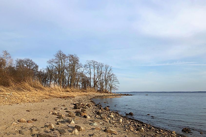 Rye, new york beach