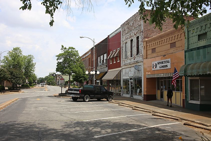 Main Street in Blytheville, Arkansas