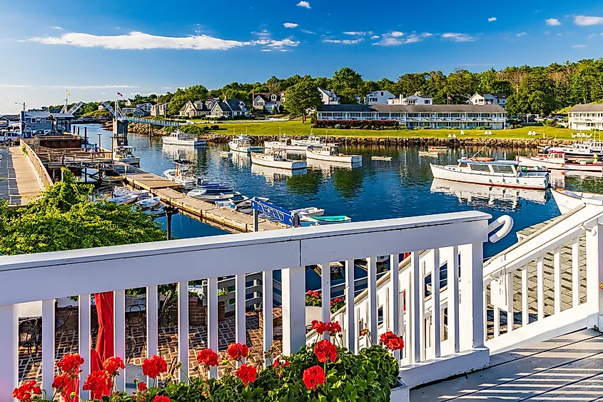 Harbor in Ogunquit, Maine.