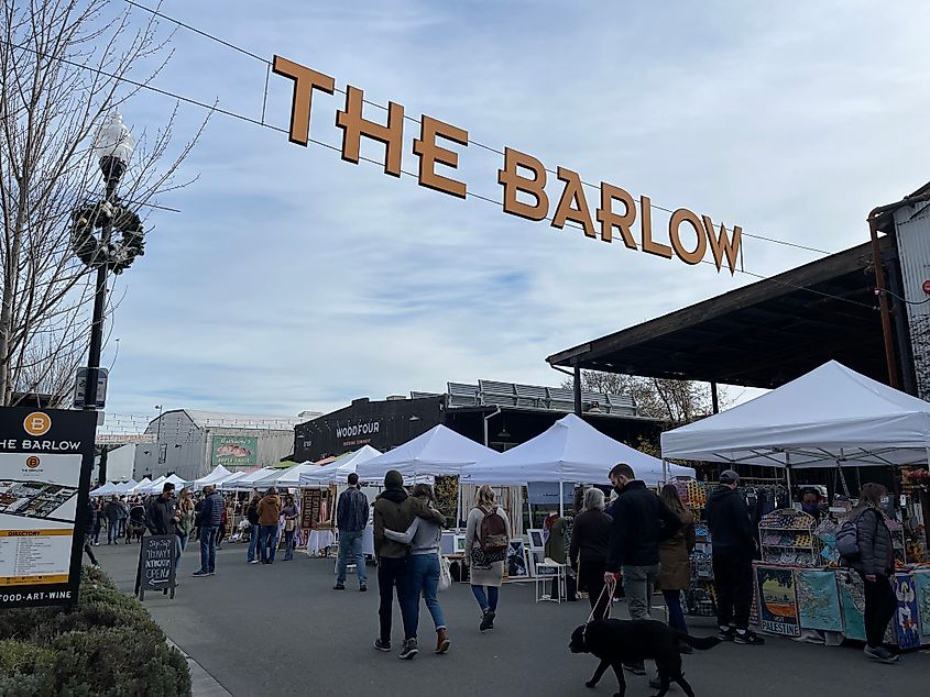 The Barlow marketplace