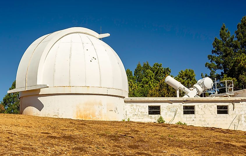 The Sunspot Solar Observatory in New Mexico.