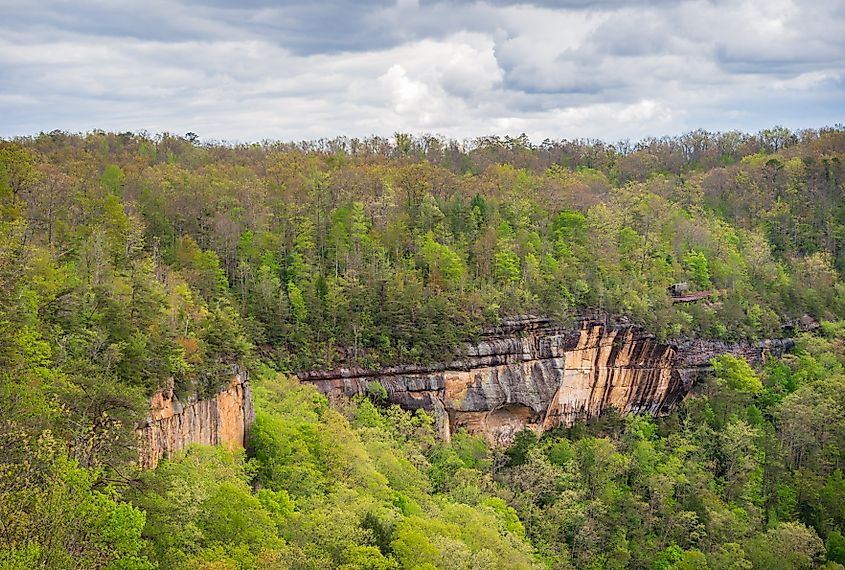 Big South Fork National River and Recreation Area in Kentucky.