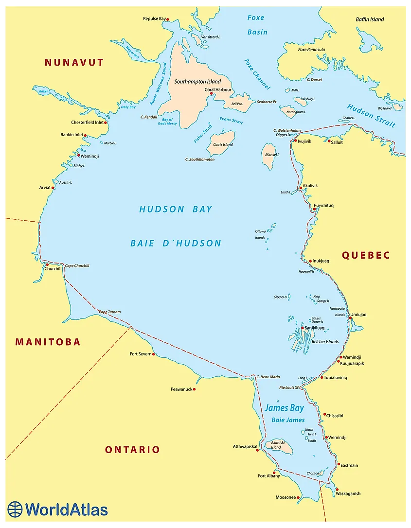 James Bay Map