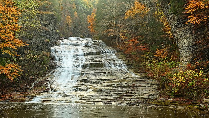 Buttermilk Falls, Ithaca, New York