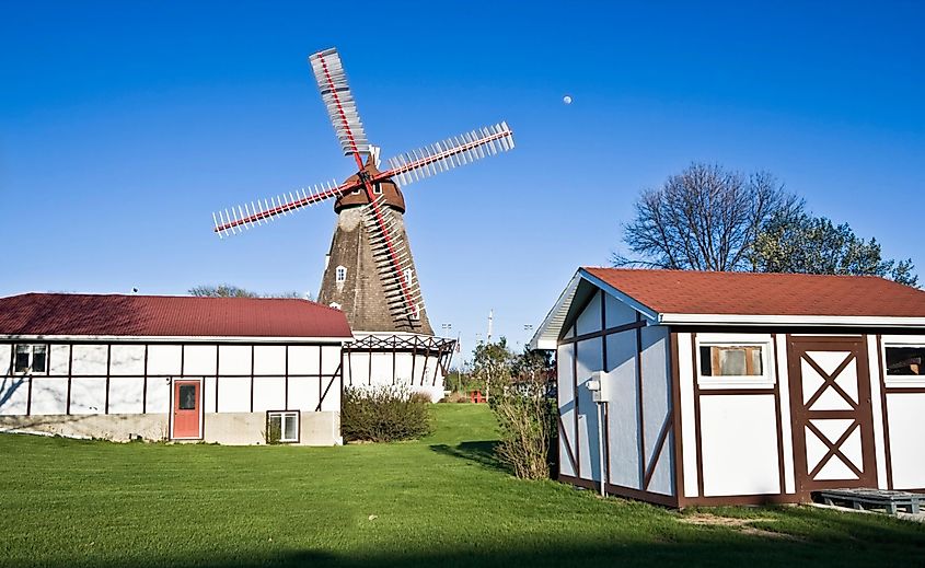 Danish Windmill in Elk Horn, Iowa.