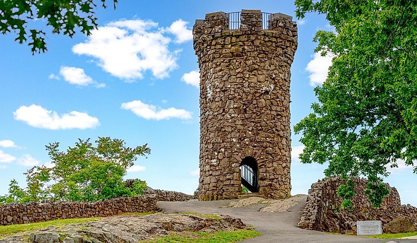 Castle Craig at Hubbard Park Meriden Connecticut