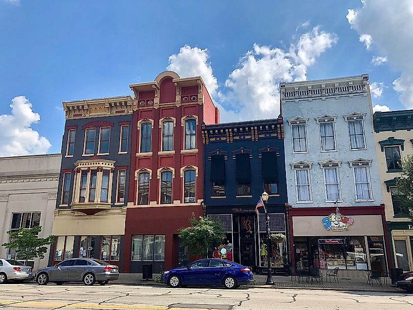 West Main Street, Madison, Indiana.