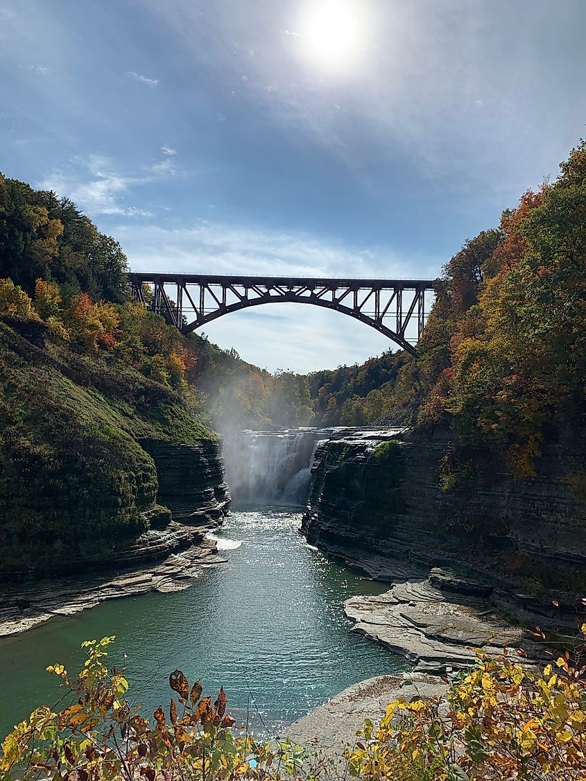 Letchworth State Park in Mount Morris, New York.