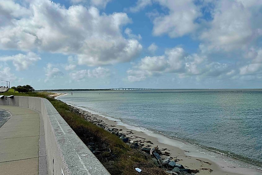 CBBT Overlook over Chesapeake Bay Image credit Bryan Dearsley