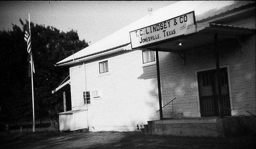 T. C. Lindsey & Co General Store, Jonesville, Texas.