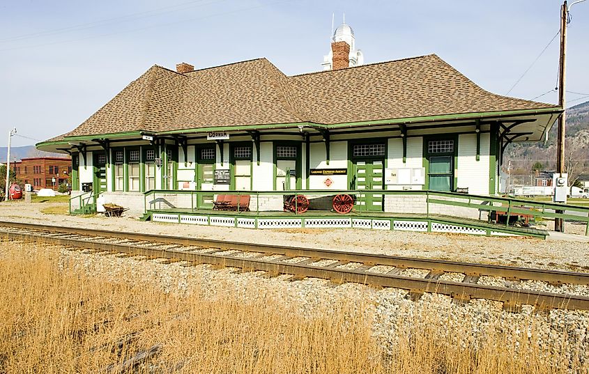 Railroad Museum, Gorham, New Hampshire, USA.