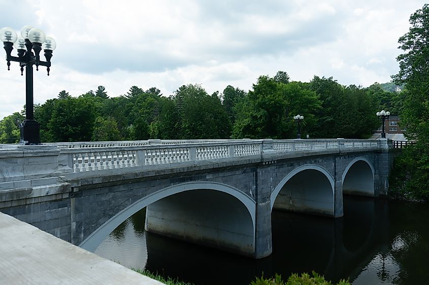 Marble Bridge in Proctor, VT.