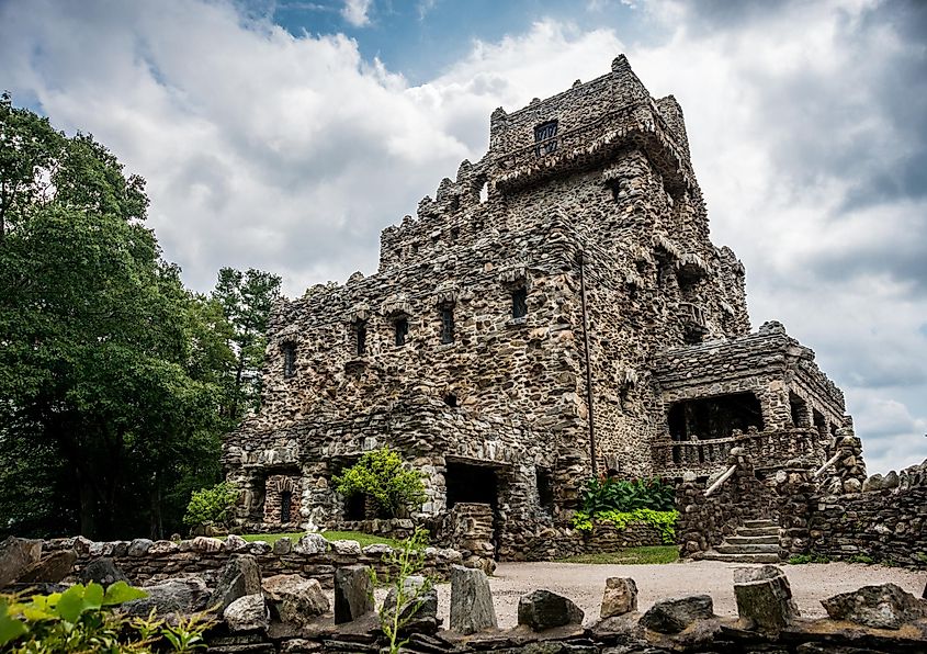 Gillette Castle in East Haddam, Connecticut.