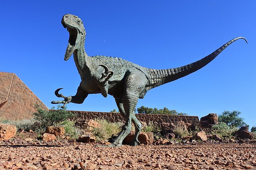 Australian Age of Dinosaurs museum, home to Australia's largest dinosaur fossil collection and Southern Hemisphere's most productive fossil preparation laboratory.