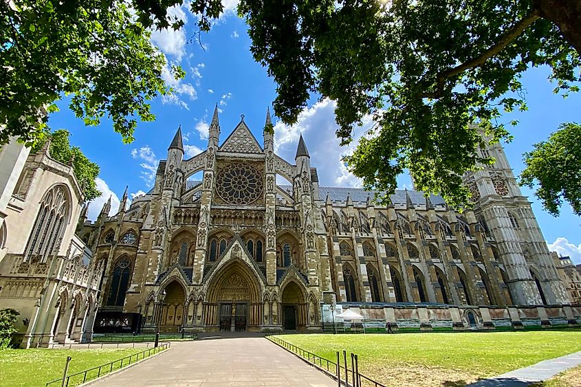 Westminster Abbey in London Image credit Bryan Dearsley