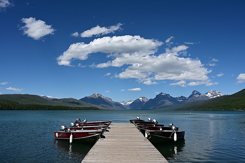 Apgar village, Montana