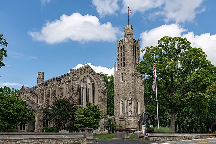 The Washington Memorial Chapel at Valley Forge.