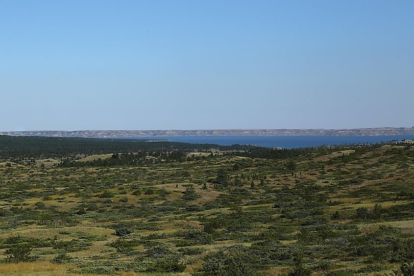 Charles M. Russell National Wildlife Refuge near Fort Peck Lake.