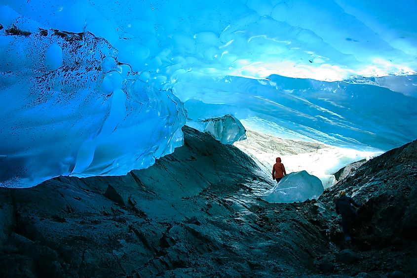 Mendenhall Ice caves