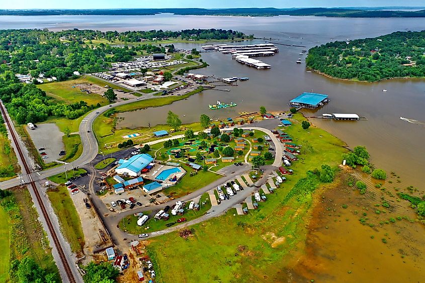 Jellystone Park in Eufaula, Oklahoma