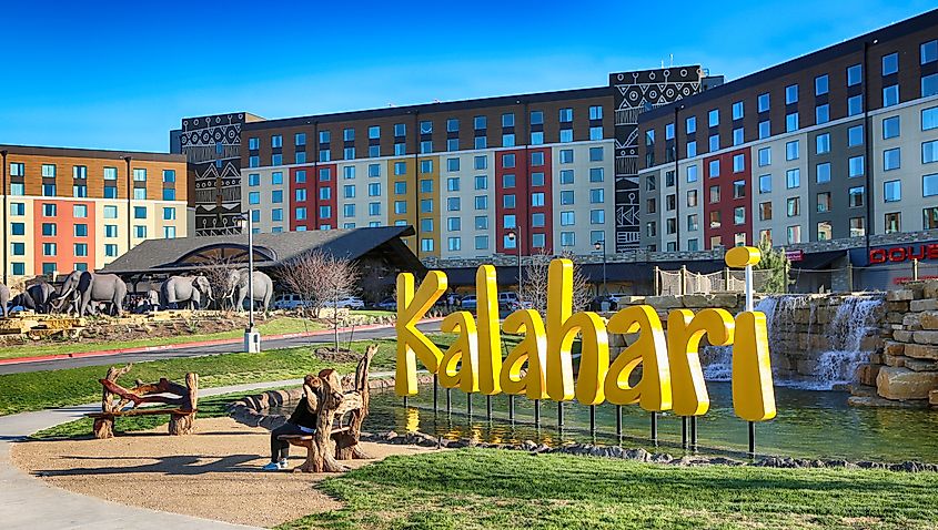 Round Rock, Texas, Kalahari Resort. Editorial credit: GSPhotography / Shutterstock.com