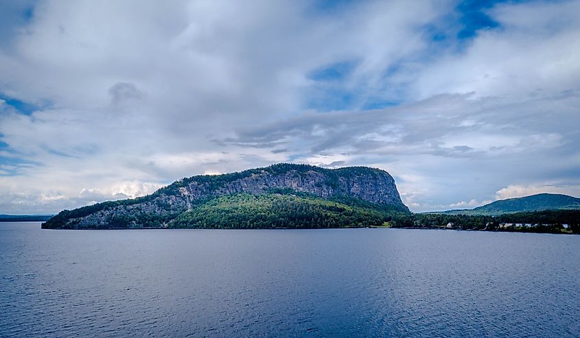 Mount Kineo on Moosehead Lake