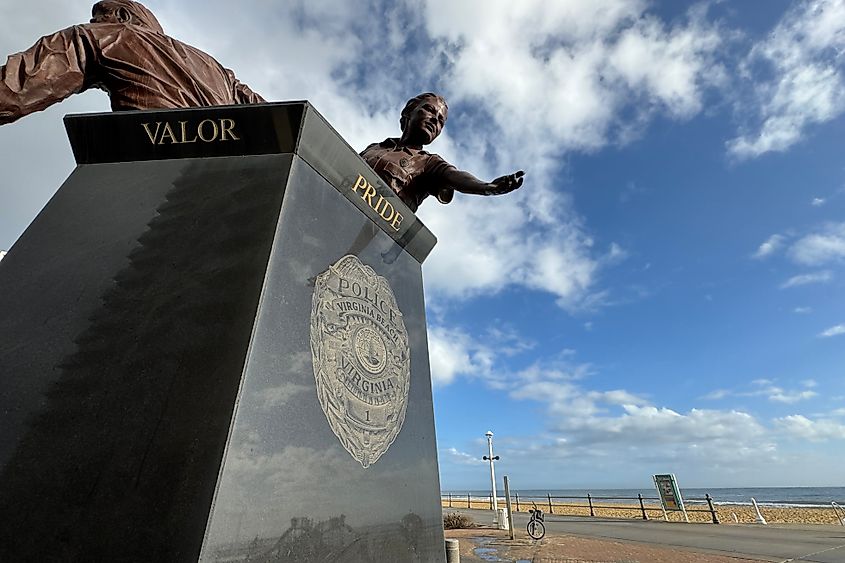 Virginia Beach Law Enforcement Officers Memorial JPG