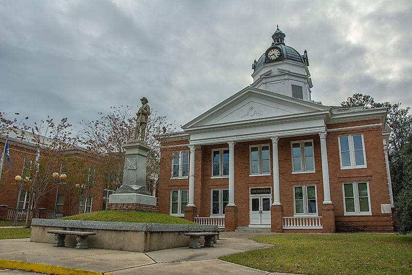 West Feliciana Parish Clerk of Court in St. Francisville, Louisiana