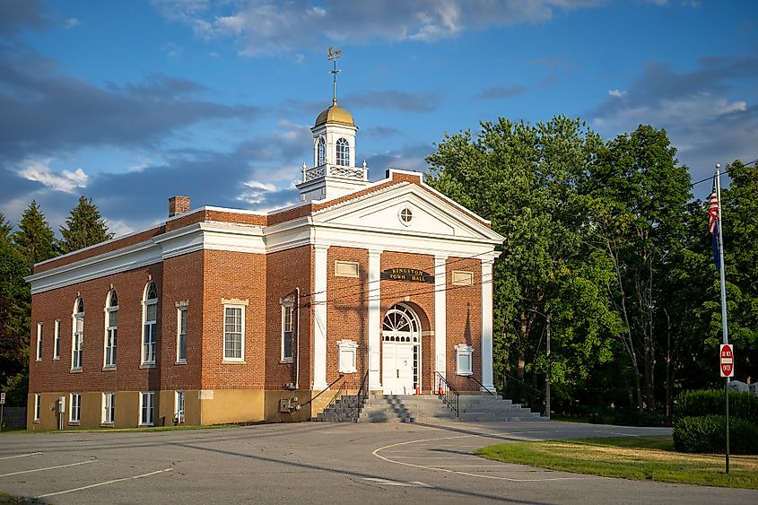 Kingston, New Hampshire. Town Hall. 