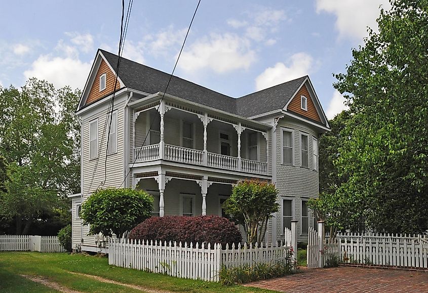 Lyons House, Abbeville, Louisiana.