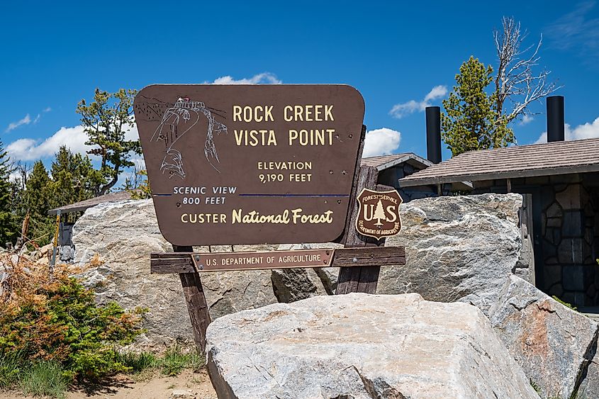 Rock Creek Vista Point, along the Beartooth Highway