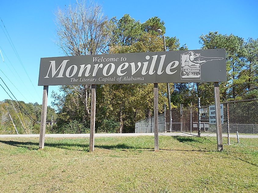 Welcome to Monroeville, Alabama
