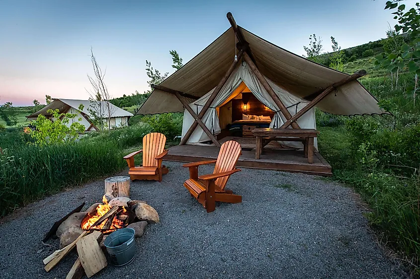 Conestoga Ranch Glamping Tent