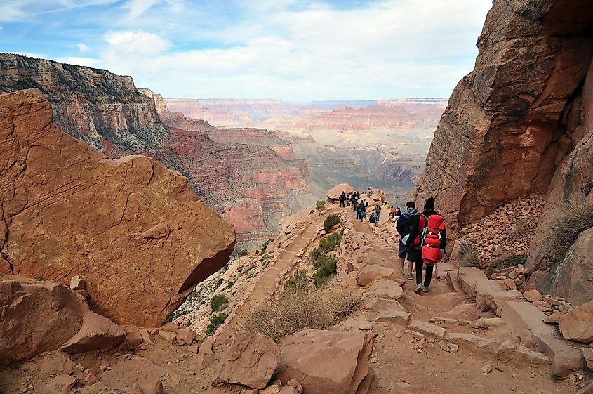 Hiking in Grand Canyon