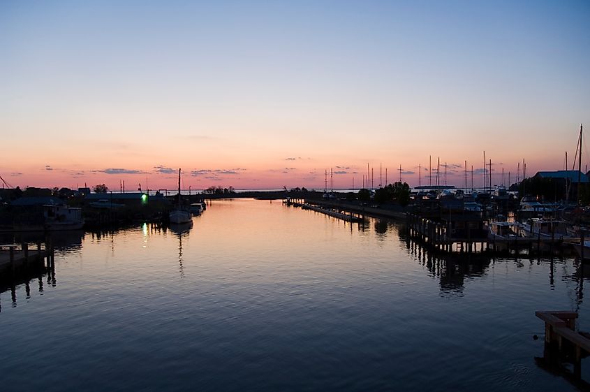Knapps narrows, tilghman island, talbot county.