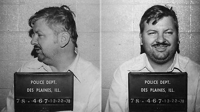 Mugshot of John Wayne Gacy in Illinois