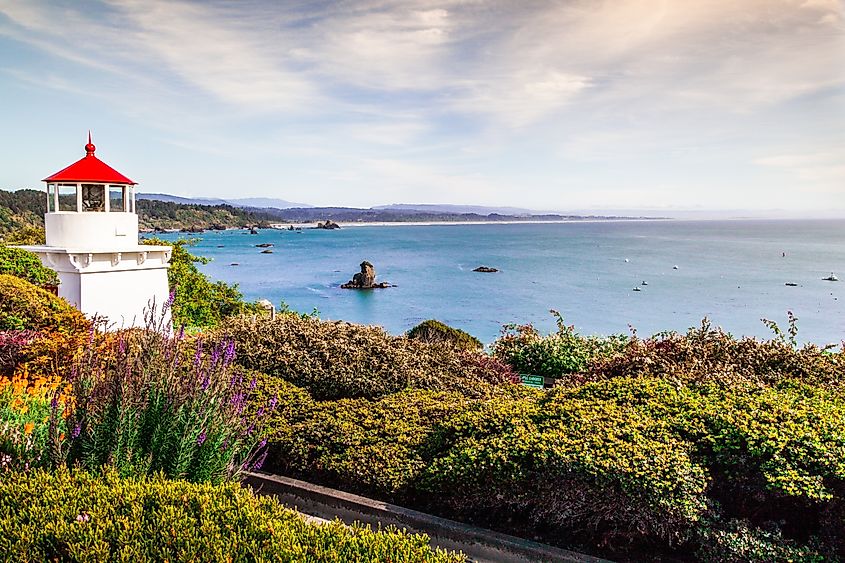 Memorial Lighthouse in Trinidad, California