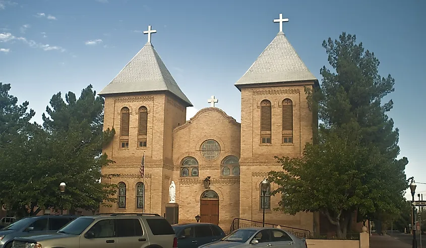 San Albino church in Mesilla, New Mexico. Image credit: Jim Feliciano via Shutterstock.