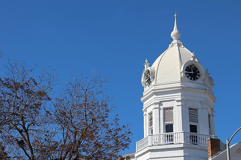 County courthouse in Monroeville, AL. 