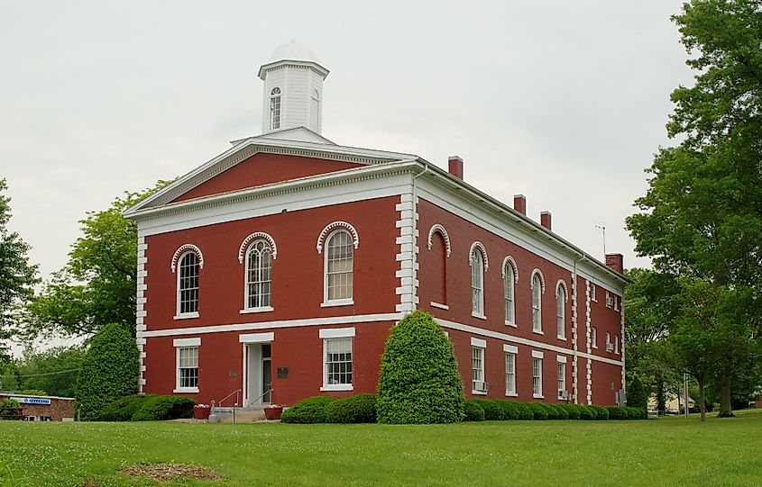 County courthouse in Ironton via Wikicommons